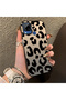 Realme C15/C25/C25S Compatible Black Leopard Printed Silicone Phone Case, Shock Protection