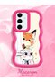 Samsung Galaxy S24 Fe Compatible Case Camera Protective Red Silicone Lover Couple Phone Case Cartoon Pattern - 2