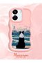 Redmi 13C Compatible Case Camera Protector Pink Silicone Lover Couple Phone Case Dog Pattern - 2