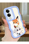 Vivo Y29T 5g Compatible Case Camera Protective Blue Silicone Couple Phone Case Cartoon Pattern