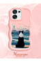 Oppo A6 Pro 5g Compatible Case Camera Protector Pink Silicone Lover Couple Phone Case Dog Pattern - 2
