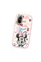 Realme C67 Compatible Case Camera Protector Pink Minnie Patterned Silicone Lover Couple Phone Case - 3