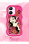 Poco X7 Pro Compatible Case Camera Protector Red Silicone Lover Couple Phone Case Cat Case - 2