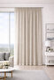 Mimosa Cream Custom Size Tulle Curtain 140X270 1X2 Pleat