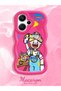 Redmi Note 13 Pro Plus 5g Compatible Case Camera Protection Red Silicone Lover Couple Phone Case Cartoon Pattern - 2