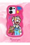 Oppo A6 Pro 5g Compatible Case Camera Protection Red Silicone Lover Couple Phone Case Cartoon Pattern - 2