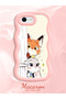 iPhone 8 Compatible Case Camera Protector Pink Silicone Lover Couple Phone Case Cartoon Pattern - 2
