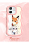 Infinix Hot 50I Compatible Case Camera Protective Pink Silicone Lover Couple Phone Case Cartoon Pattern - 2