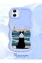 Samsung Galaxy A05 Compatible Case Camera Protector Blue Silicone Lover Couple Phone Case Dog Pattern - 2