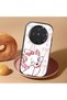 Vivo X300 Compatible Case Camera Protective Black Cartoon Pattern Silicone Lover Couple Phone Case - 2