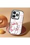 Infinix Smart 8 Compatible Case Camera Protective Black Cartoon Patterned Silicone Beloved Couple Phone Case - 2