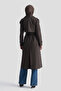 Basic Long Trench Coat Bitter Brown - 5