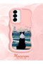 Samsung Galaxy A56 Compatible Case Camera Protector Pink Silicone Lover Couple Phone Case Dog Pattern - 2