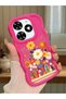 Case for Tecno Spark 20C Compatible Case Camera Protector Red Silicone Lover Couple Phone Case Flower Case