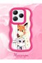 Infinix Hot 40 Compatible Case Camera Protective Red Silicone Couple Phone Case Cartoon Pattern - 2