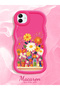 Samsung Galaxy M13 Compatible Case Camera Protector Red Silicone Lover Couple Phone Case Floral Case - 2