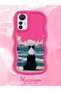 Mi 12 Lite Compatible Case Camera Protector Red Silicone Lover Couple Phone Case Dog Pattern - 2