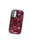 Samsung Galaxy M23 Compatible Case Camera Protector Black Kiss Patterned Silicone Lover Couple Phone Case - 3