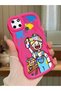 Realme C21Y Compatible Case Camera Protector Red Silicone Couple Phone Case Cartoon Pattern
