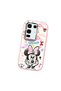 Infinix Note 50 Compatible Case Camera Protective Pink Minnie Patterned Silicone Lover Couple Phone Case - 3