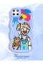 Realme C25Y Compatible Case Camera Protector Blue Silicone Couple Phone Case Cartoon Pattern - 2