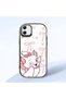 Samsung Galaxy A05 Compatible Case Camera Protective Black Cartoon Patterned Silicone Lover Couple Phone Case