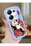 Redmi Note 13 Pro 4g Compatible Case Camera Protective Blue Silicone Couple Phone Case Cat Case