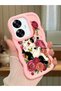 Realme C55 Compatible Case Camera Protector Pink Silicone Couple Phone Case Cat Case