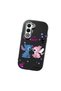 Oppo A5 Compatible Case Camera Protector Black Stitch Patterned Silicone Lover Couple Phone Case - 3