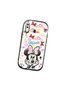 Samsung Galaxy A20 Compatible Case Camera Protective Black Minnie Patterned Silicone Beloved Couple Phone Case - 3