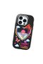 iPhone 15 Pro Compatible Case Camera Protector Black Heart Pattern Silicone Lover Couple Phone Case - 3