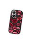 Poco X7 Pro Compatible Case Camera Protector Black Kiss Patterned Silicone Lover Couple Phone Case - 3