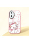 Poco F7 Compatible Case Camera Protector Pink Cartoon Patterned Silicone Lover Couple Phone Case