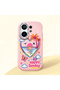 Vivo X200 Fe Compatible Case Camera Protective Pink Heart Pattern Silicone Lover Couple Phone Case
