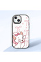 iPhone 14 Plus Compatible Case Camera Protector Black Cartoon Pattern Silicone Lover Couple Phone Case