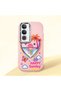 Vivo Y19S Compatible Case Camera Protector Pink Heart Pattern Silicone Lover Couple Phone Case
