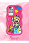 Redmi 10 2022 Compatible Case Camera Protector Red Silicone Couple Phone Case Cartoon Pattern - 2