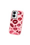 Vivo Y16 Compatible Case Camera Protector Pink Kiss Patterned Silicone Lover Couple Phone Case - 3