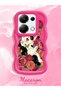Poco M6 Pro 4g Compatible Case Camera Protector Red Silicone Lover Couple Phone Case Cat Case - 2