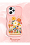 Poco X5 Pro 5g Compatible Case Camera Protector Pink Silicone Lover Couple Phone Case Floral Case - 2