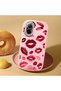 Realme 12 Lite Compatible Case Camera Protector Black Kiss Patterned Silicone Lover Couple Phone Case - 2