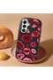 Samsung Galaxy A16 Compatible Case Camera Protective Black Kiss Patterned Silicone Lover Couple Phone Case - 2