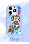 Tecno Spark 10 Pro Compatible Case Camera Protective Blue Silicone Couple Phone Case Cartoon Pattern - 2