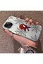 iPhone 13 Mini Compatible Hard Acrylic Back Silicone Edge Lens Protection Double Case - 3
