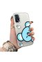 Oppo A54S Compatible Hard Acrylic Back Silicone Edge Lens Protection Double Case