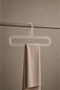 Shawl and Scarf Hanger Transparent Rectangular Towel Foulard Scarf Hanger 25 Pieces - 3