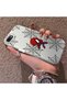 iPhone 7/8/Se 2020 2022 Compatible Hard Acrylic Back Silicone Edge Lens Protection Double Case - 4