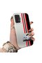 Samsung Galaxy A04S Compatible Racing Car Red Black Stripe Pattern Phone Case - 2