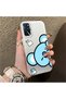 Oppo A54S Compatible Hard Acrylic Back Silicone Edge Lens Protection Double Case - 2