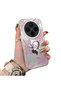Vivo X300 Compatible Hard Acrylic Back Silicone Edge Lens Protection Double Case